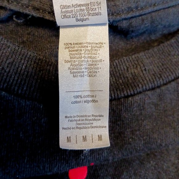 T Shirt Yankee Smokehouse BBQ Wild Hog Pizzeria West Ossipee NH Adult Size M - Picture 6 of 6